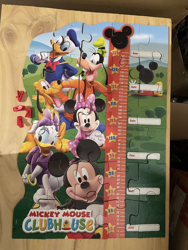 Prendas Puzzle puzzles mickey mouse para medir altura 3 3+