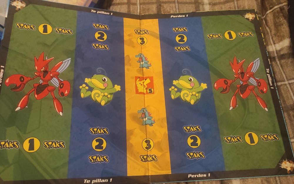 Caderneta e jogo do Pokémon