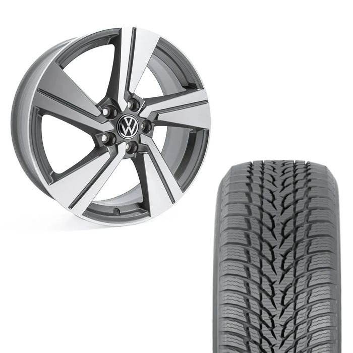 NOWE ORYGINALNE Felgi / Koła 18" Volkswagen Golf Touran Passat Tiguan