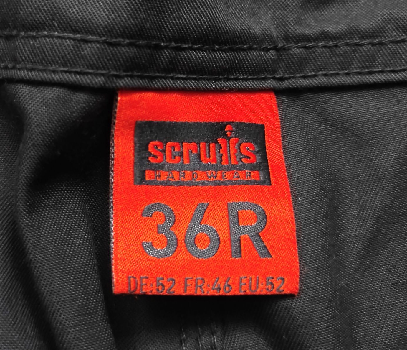 Робочі штани, робочі брюки, роба Scruffs. Розмір 52 (36R)