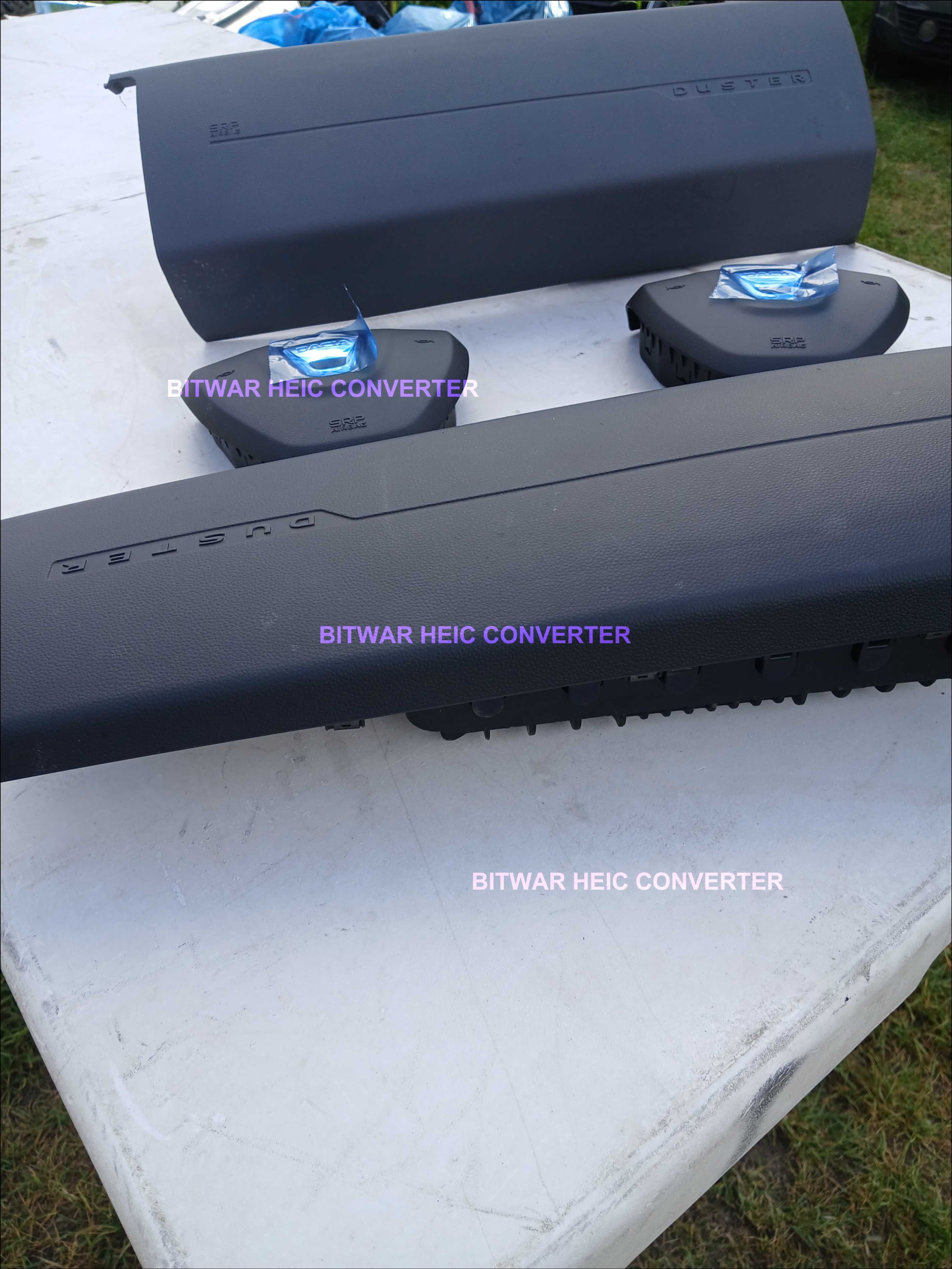 Dacia Duster 2 II zaslepka airbag cover kierowcy pasazera oslona pasy