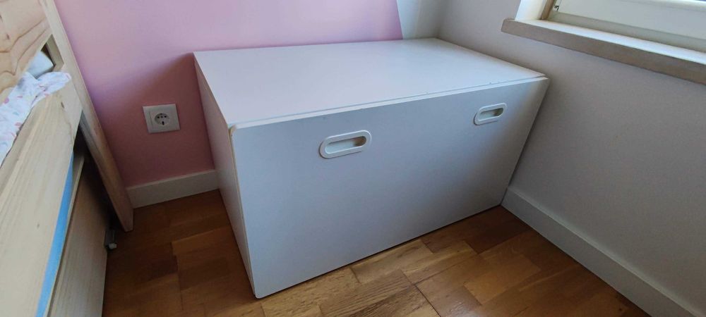 Móvel c/arrumação p/brinquedos Branco