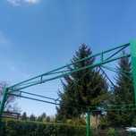 Parawan ogrodowy-szkielet metalowy