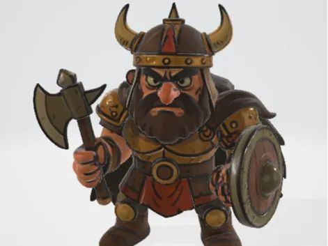 Personagem de IA Gerado: "O Senhor da Guerra"