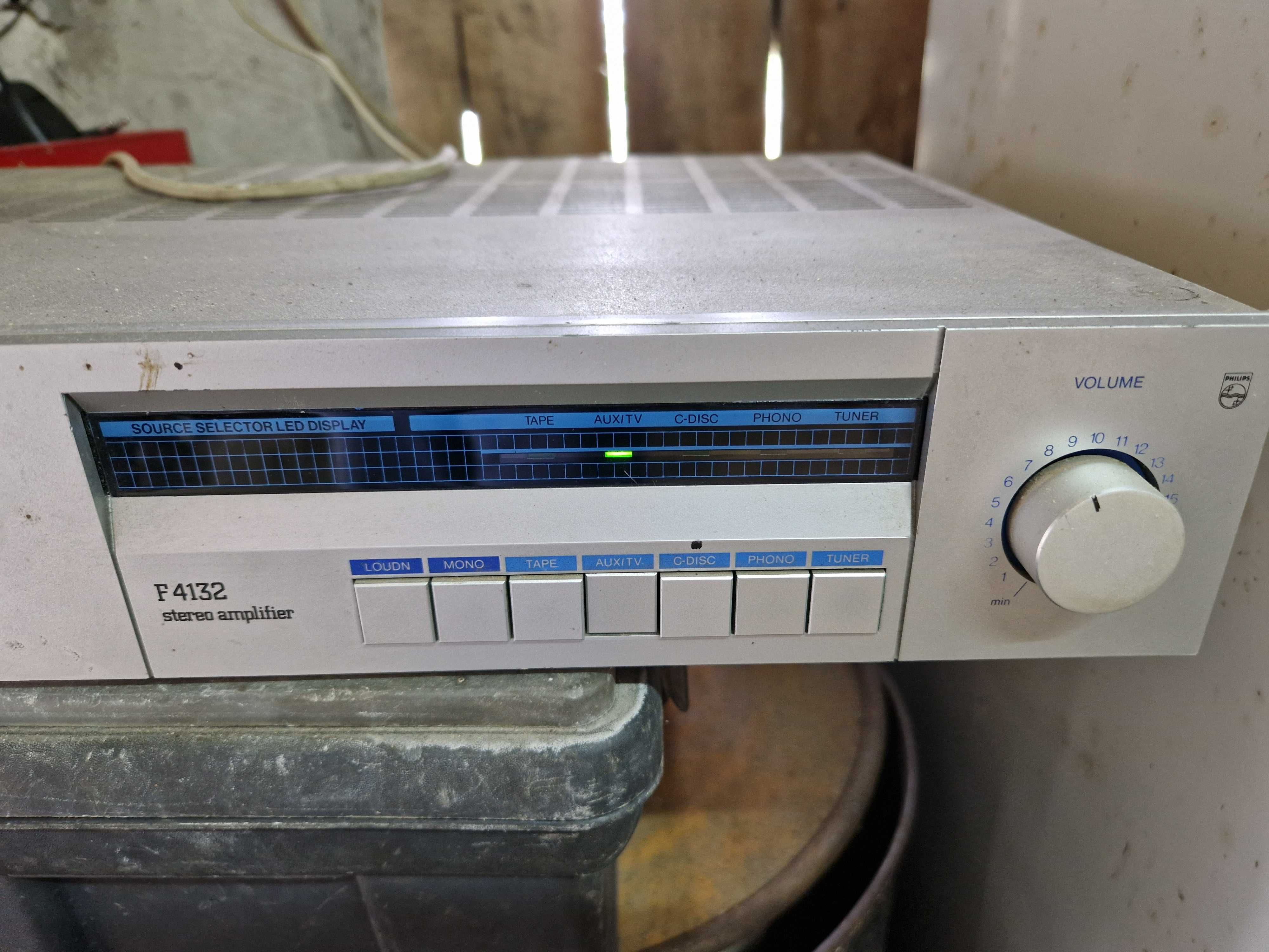 Wzmacniacz Philips F4132 + Tuner Technics ST-8011