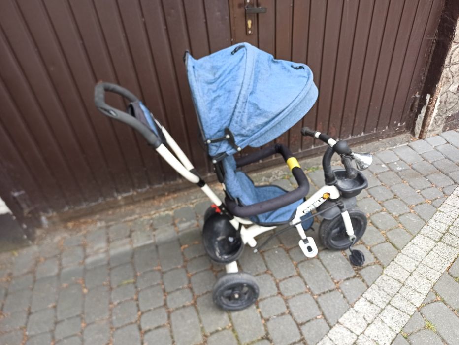 Rowerek Trójkołowy Spacerówka dla Dzieci WÓZEK Używany stan DOBRY TANI