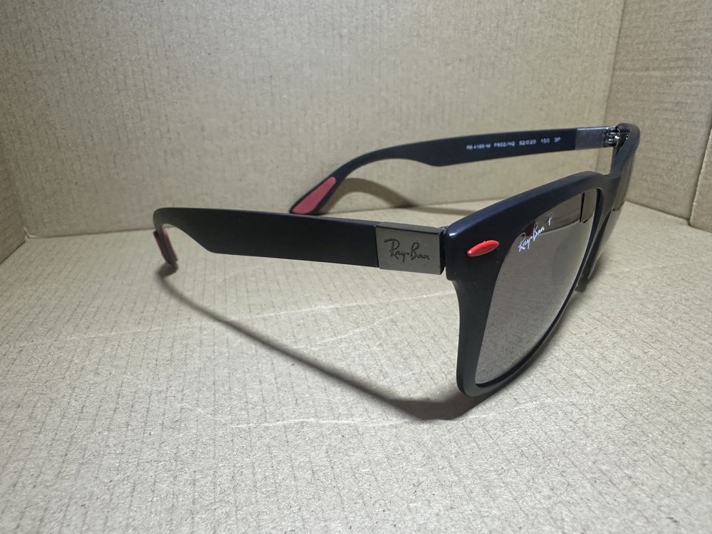 Rayban Ferrari polaryzacja