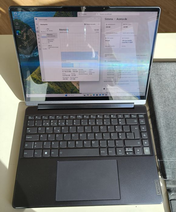 Lenovo Yoga 9 i7-1360P/16gb/1tb/14" Touch WQUXGA/Garantia