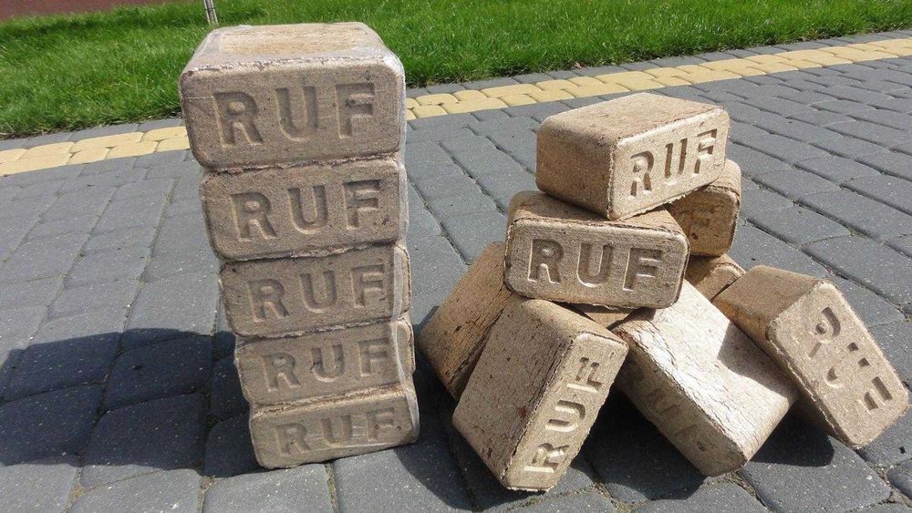 brykiet Ruf 10 kg,  drewno mieszane