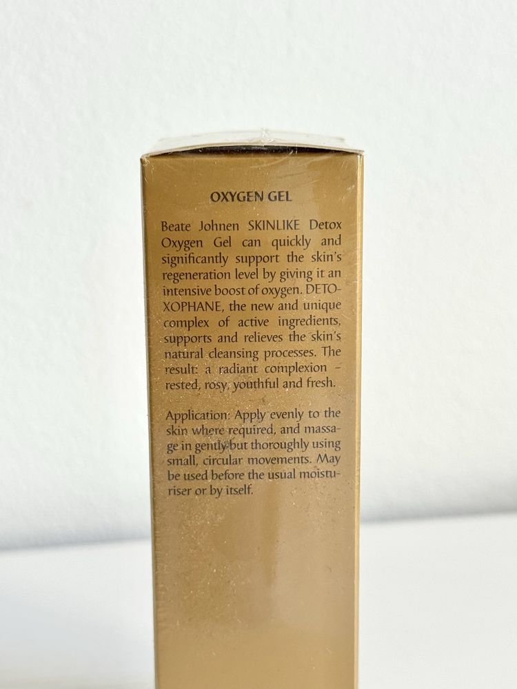 Beate Johnen Skinlike Detox Oxygen Gel serum