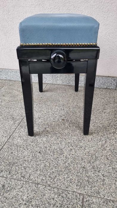 Stołek do pianina fortepianu krzesła ławka regulowana wysokość