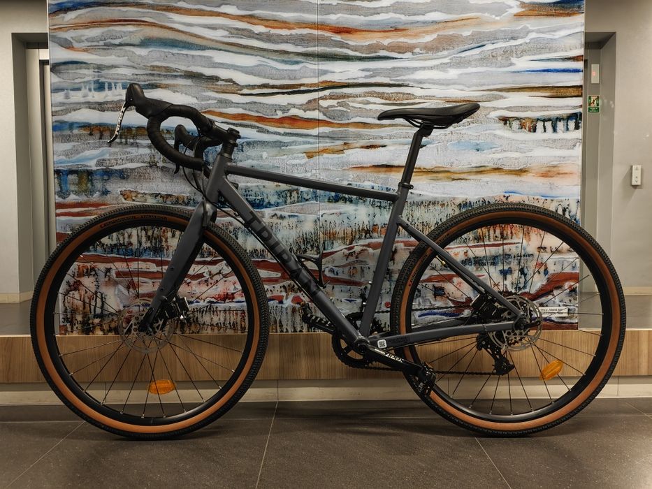 Gravel Triban JAK NOWY GRVL 520 S 27,5 1X11 SRAM APEX 1 rower szary