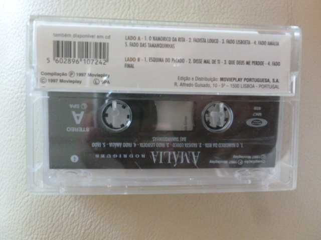 Duas cassetes de Amália