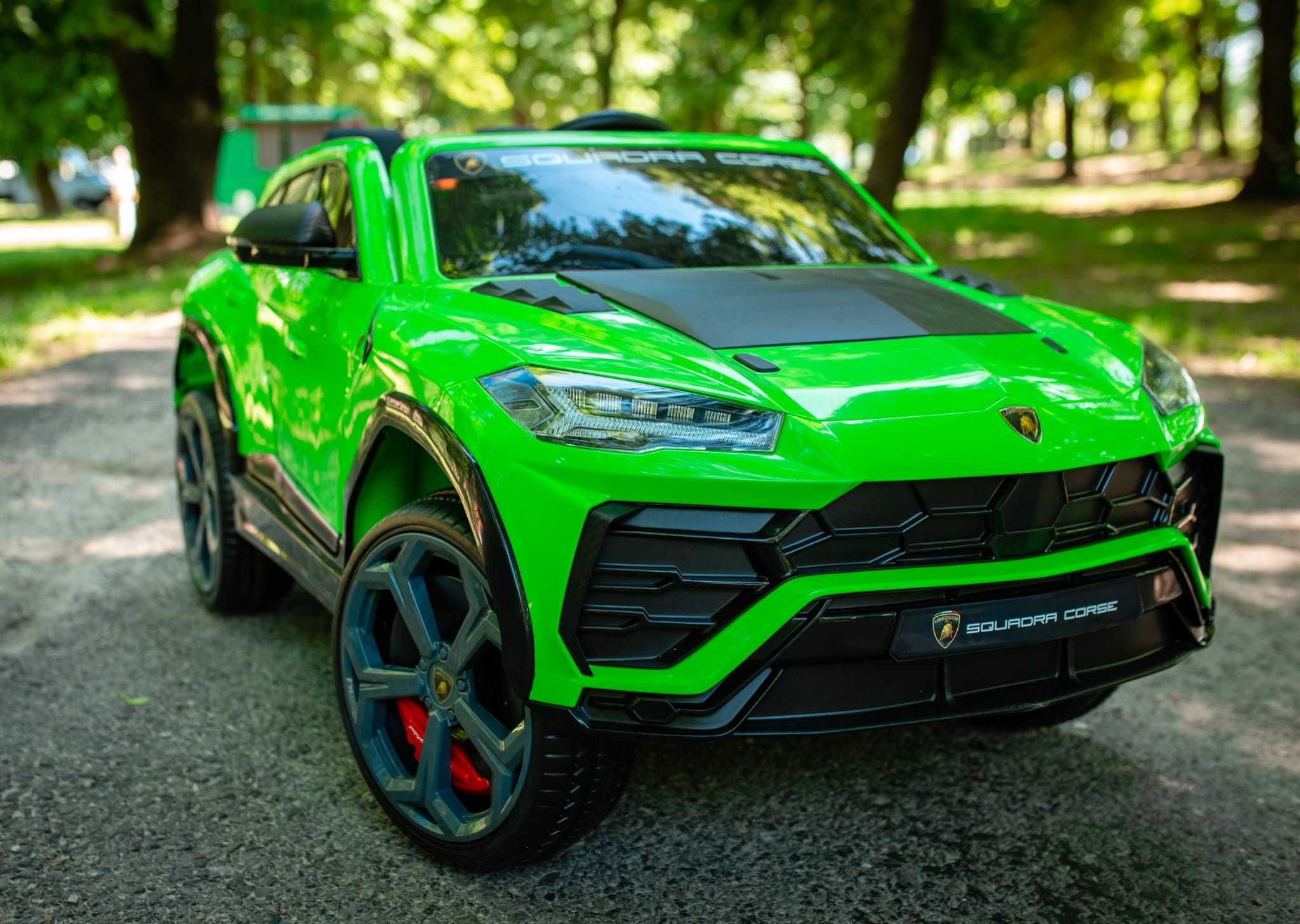 Samochód LAMBORGHINI URUS SUV 4x4 Auto Akumulator Elektryczny 2 DZIECI