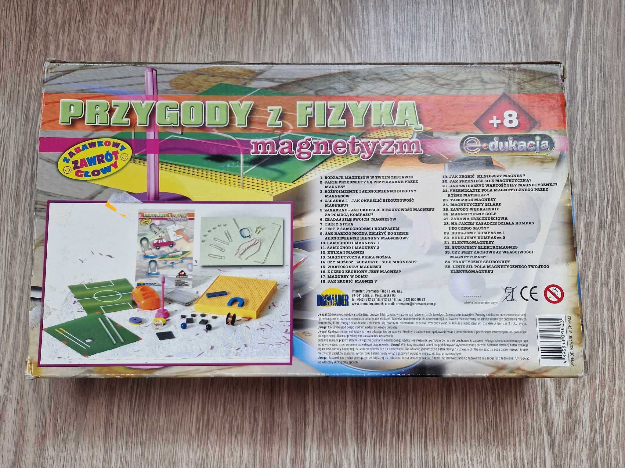 Przygody z Fizyką magnetyzm -35 zajmujących i bezpiecznych doświadczeń