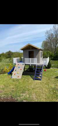 meble ogrodowe, domek dla dzieci, łózko