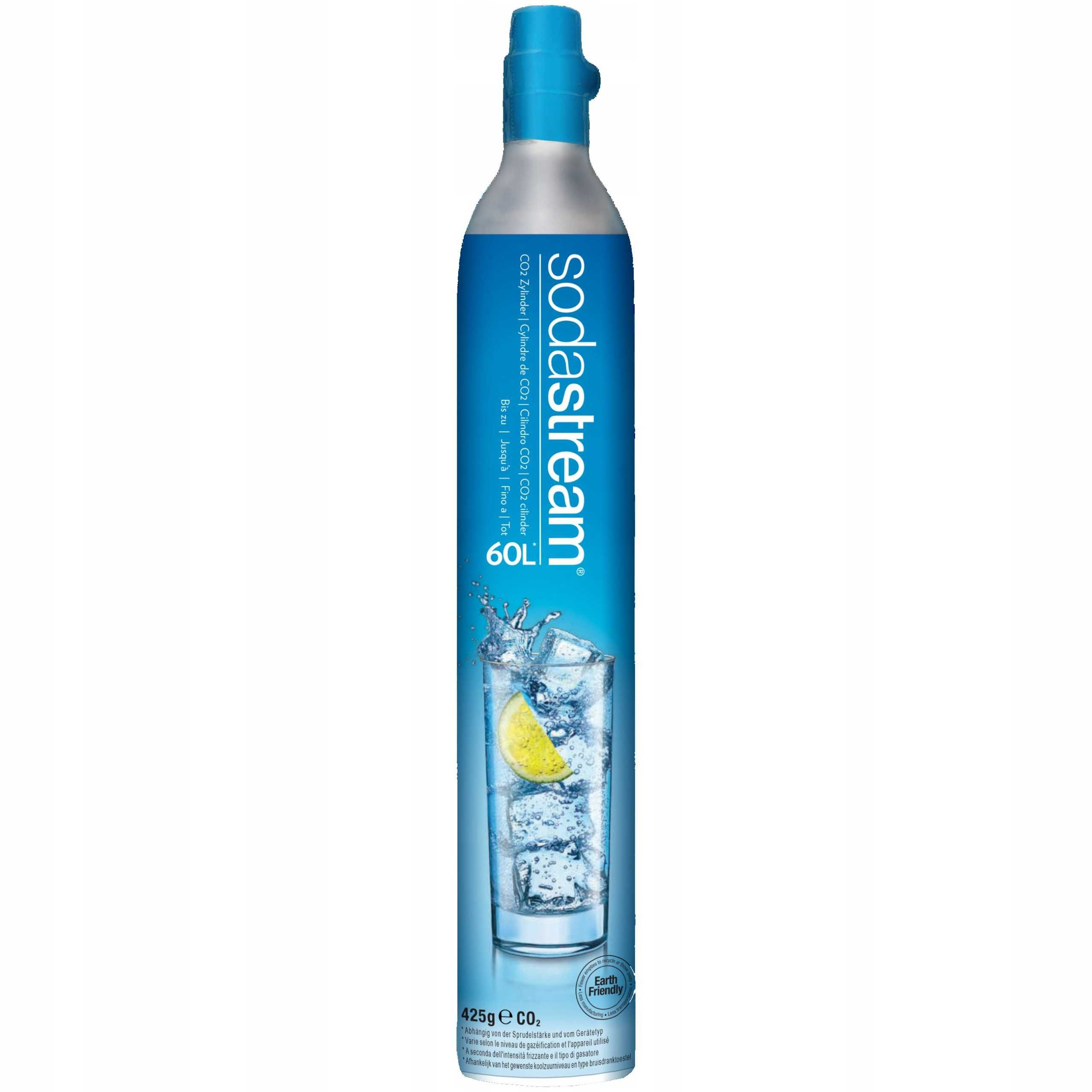 Niebieski cylinder nabój CO2 SODASTREAM TWIST DOsaturatora Soda Stream