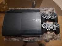 PS3 Super Slim 500gb +45 игр Gta 5, San Andreas/Mortal/God of War/Fifa