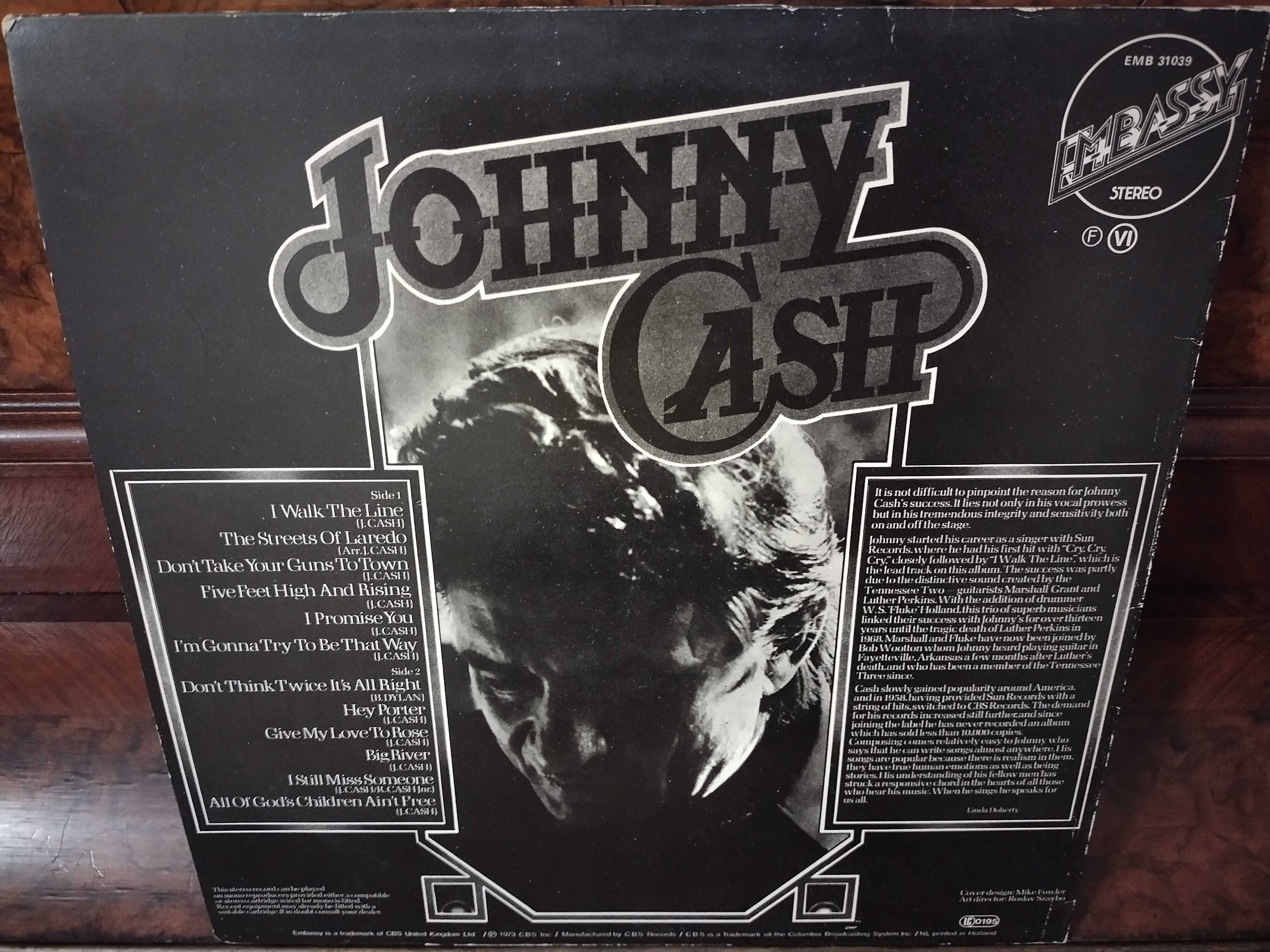 Раритетная Виниловая пластинка [Nether] =JOHNNY CASH= '74*Johnny Cash*