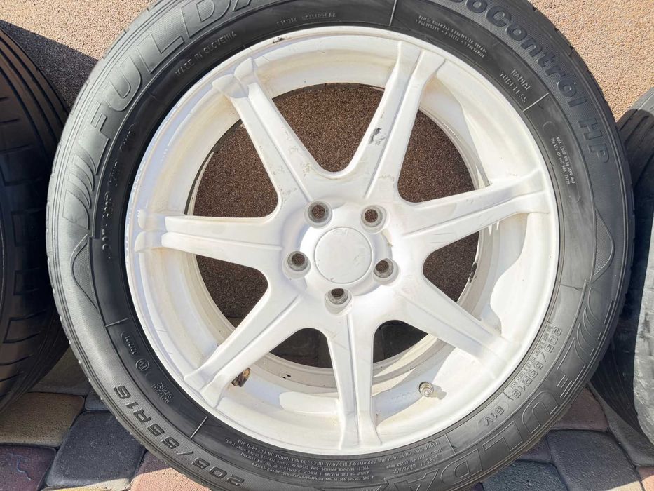 Тітанові діски FBS 5*100 R16 VW Golf 4-Skoda rapid-faBia-Audi 3