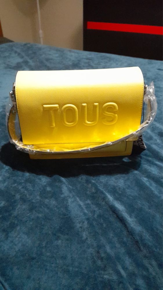 Vendo mala Tous tiracolo amarela (original)