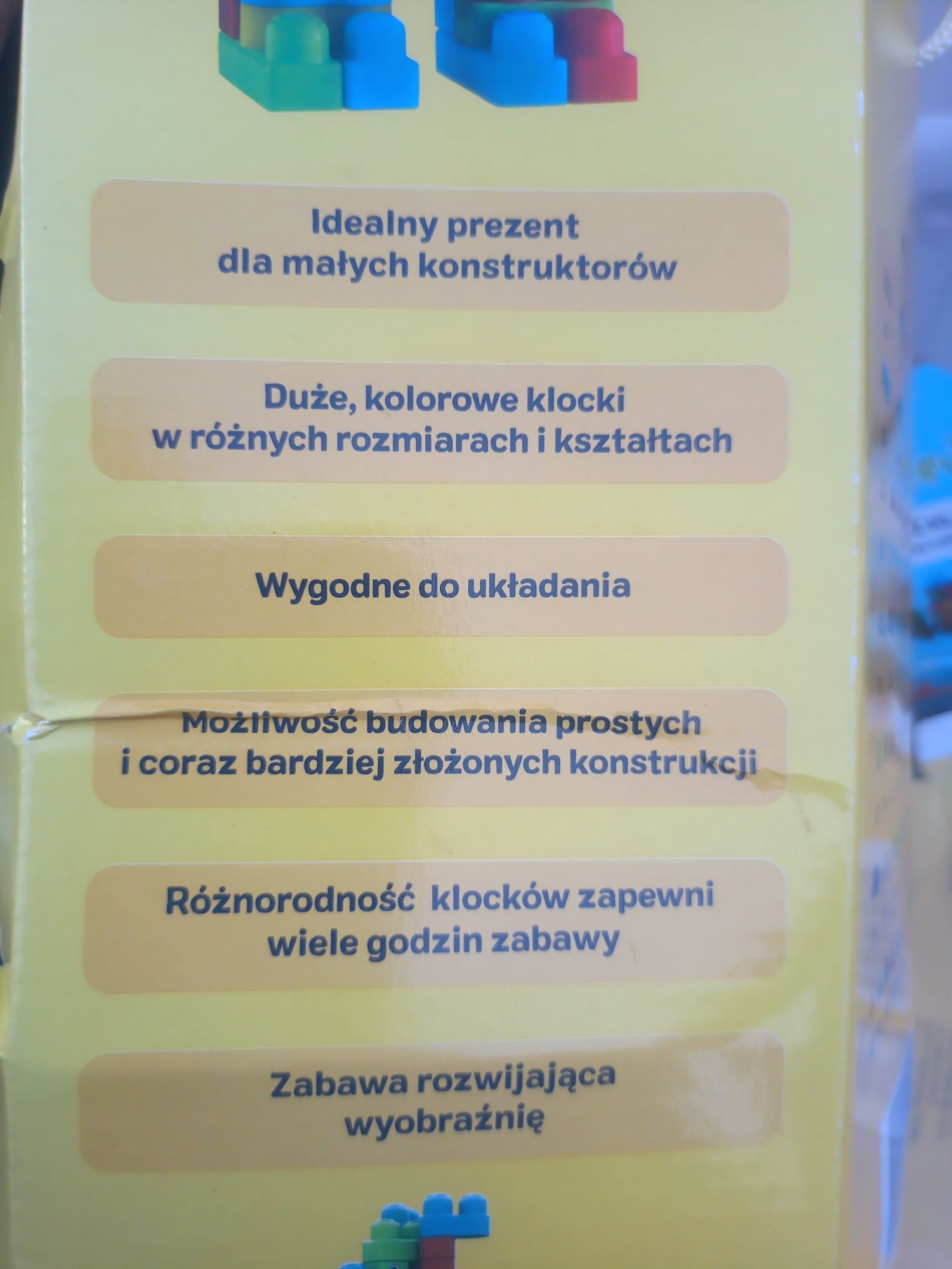 Nowe klocki zestaw dużych klocków