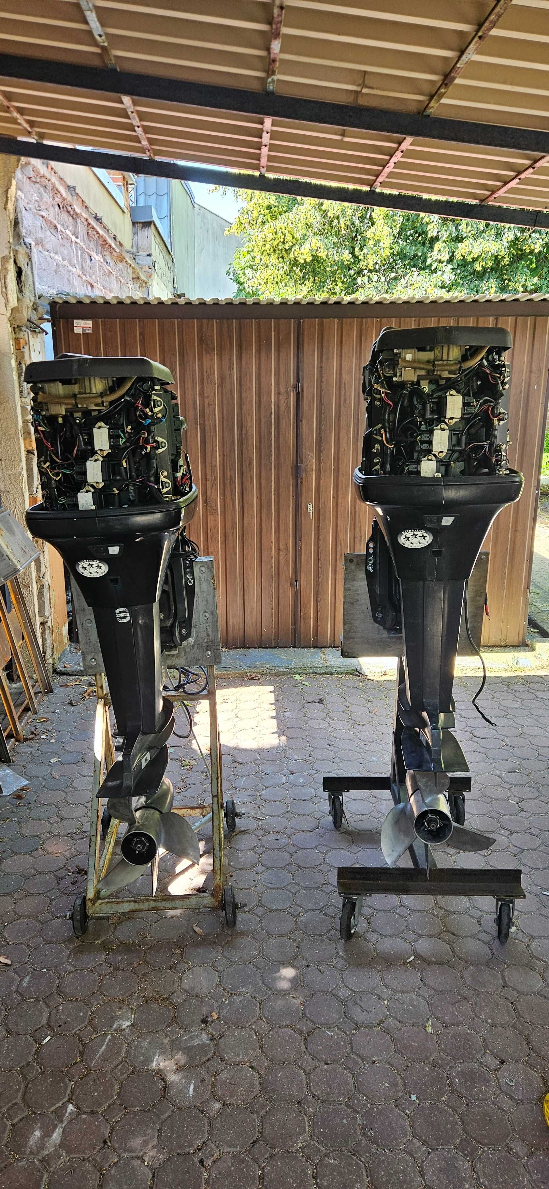 Silniki zaburtowe 2 x Mercury 135 Optimax XL