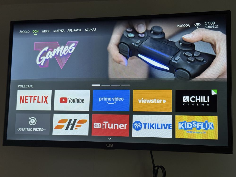 TV SMART Lin 32” DVBT2 Linux