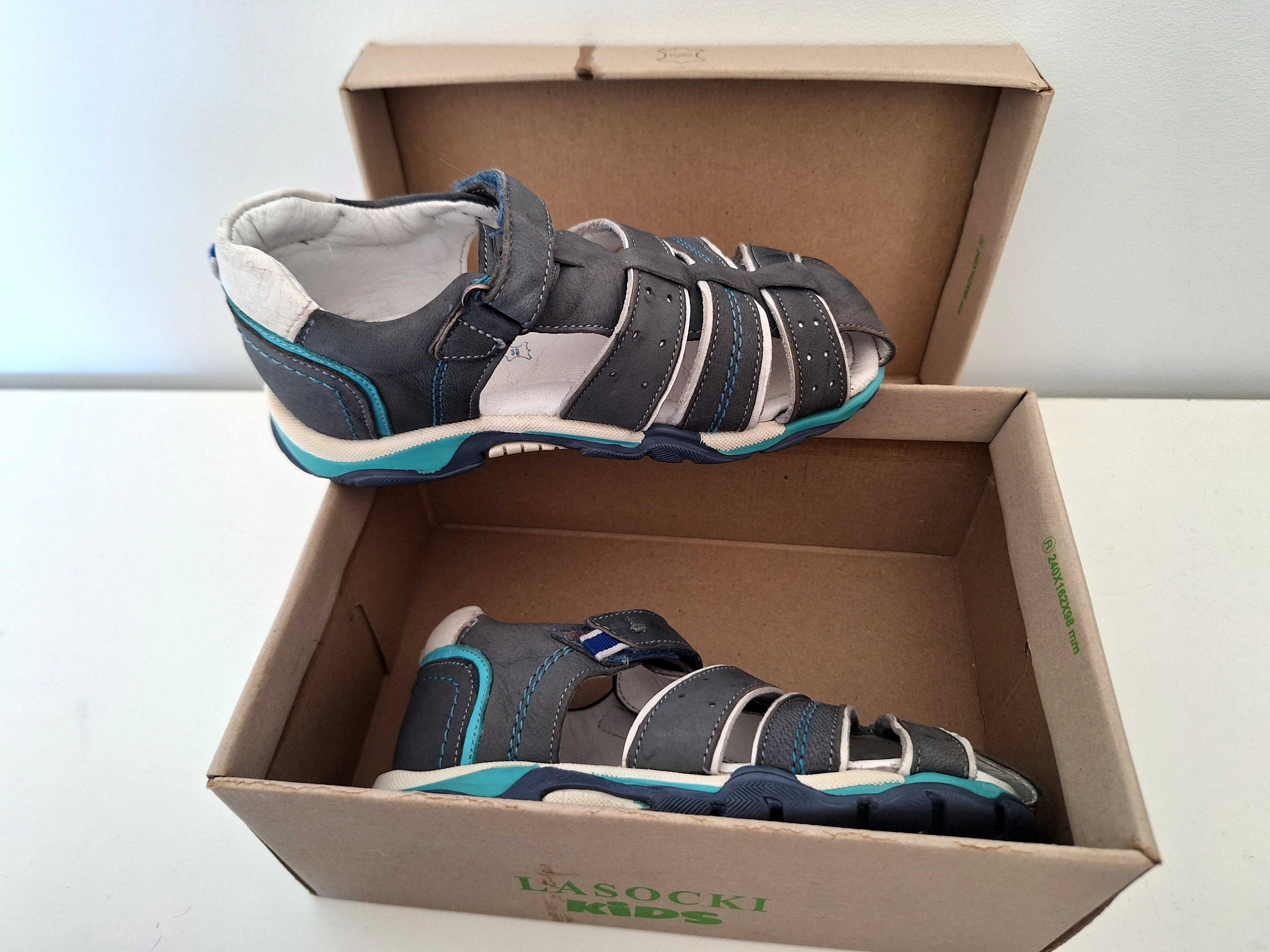 Buty dziecięce CCC Lasocki kids sandały skórzane rozmiar 29 db stanie