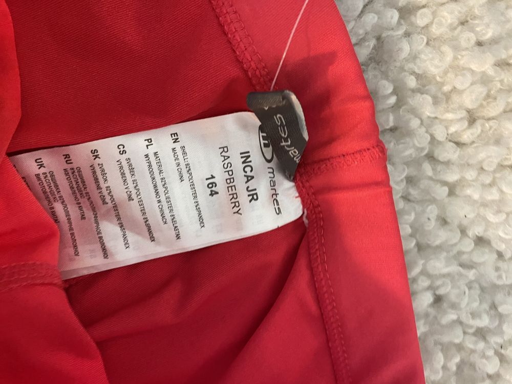 Różowo brzoskfiniowe legginsy martes 164cm nowe bez metki !
