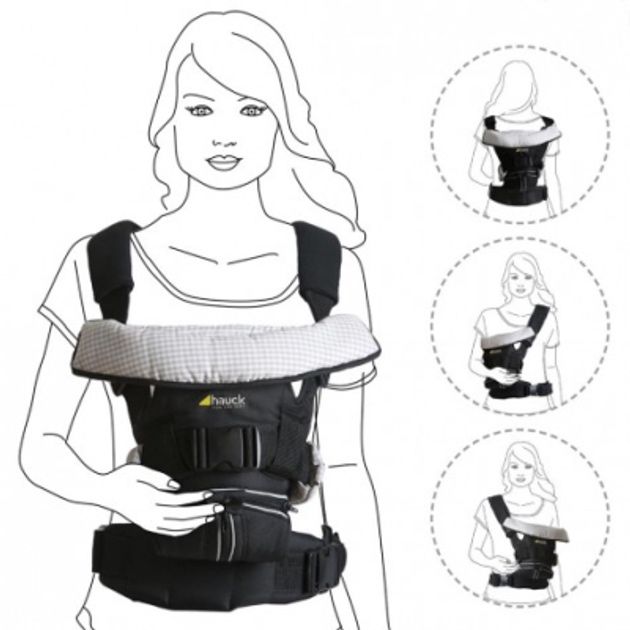 Рюкзак-перенесення Hauck 4 Way Carrier Black