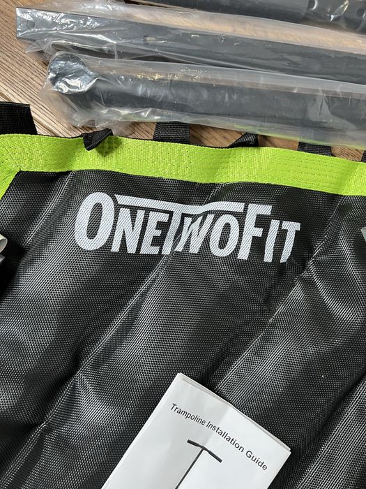 Trampolina 106 cm Cicha Stabilna Bungee Fitness Domowa do ćwiczeń