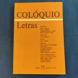 Revista Colóquio Letras 71 - Janeiro 1983