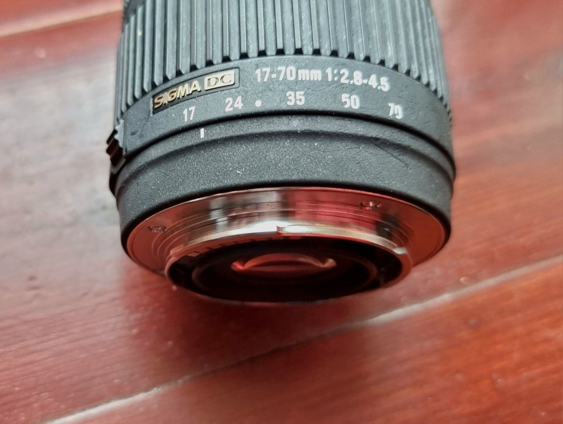 Sigma 17 70 mm f2.8 dla sony a