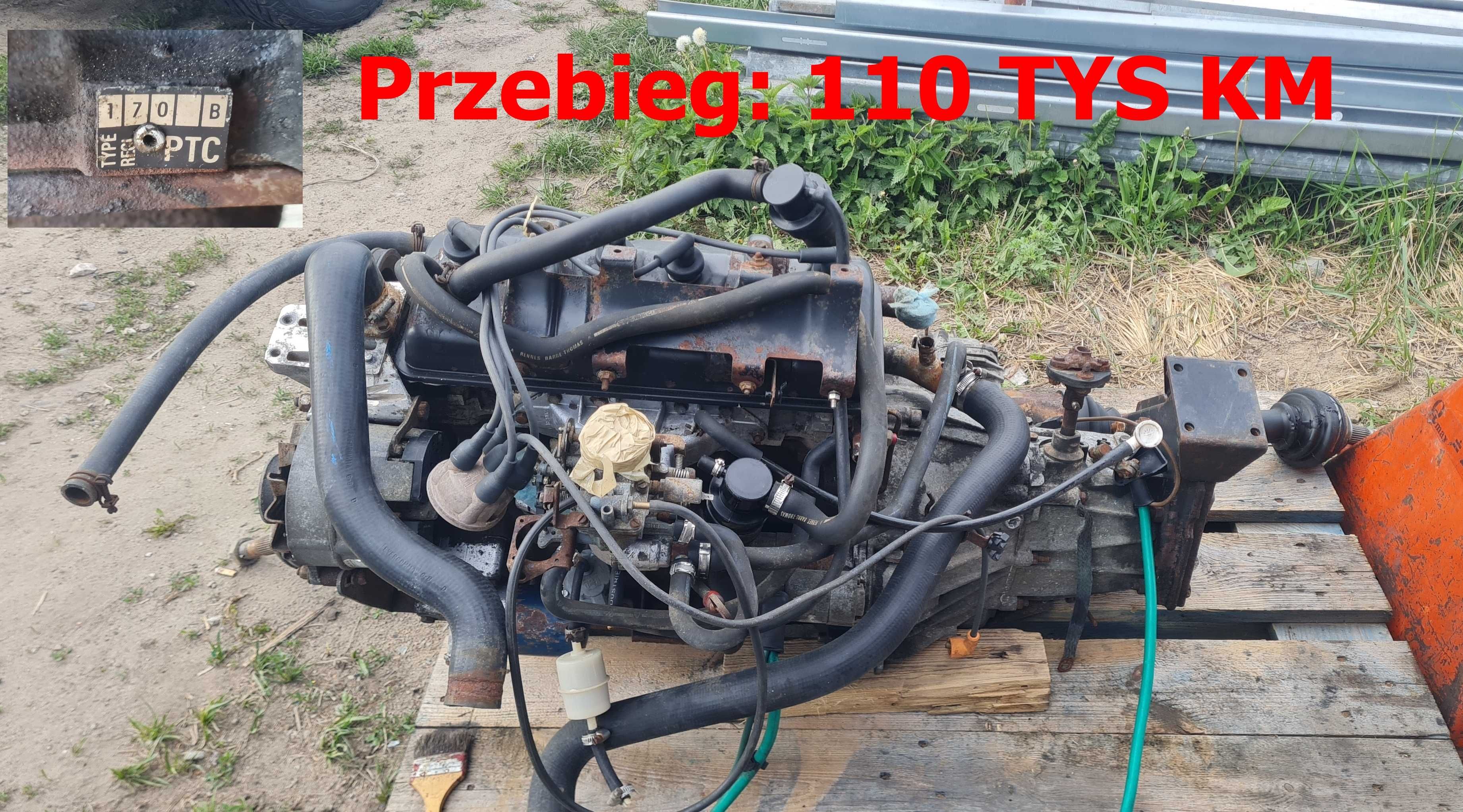 Citroen C25 Kamper 2.0 Benzyna Silnik + Skrzynia Biegów 89r