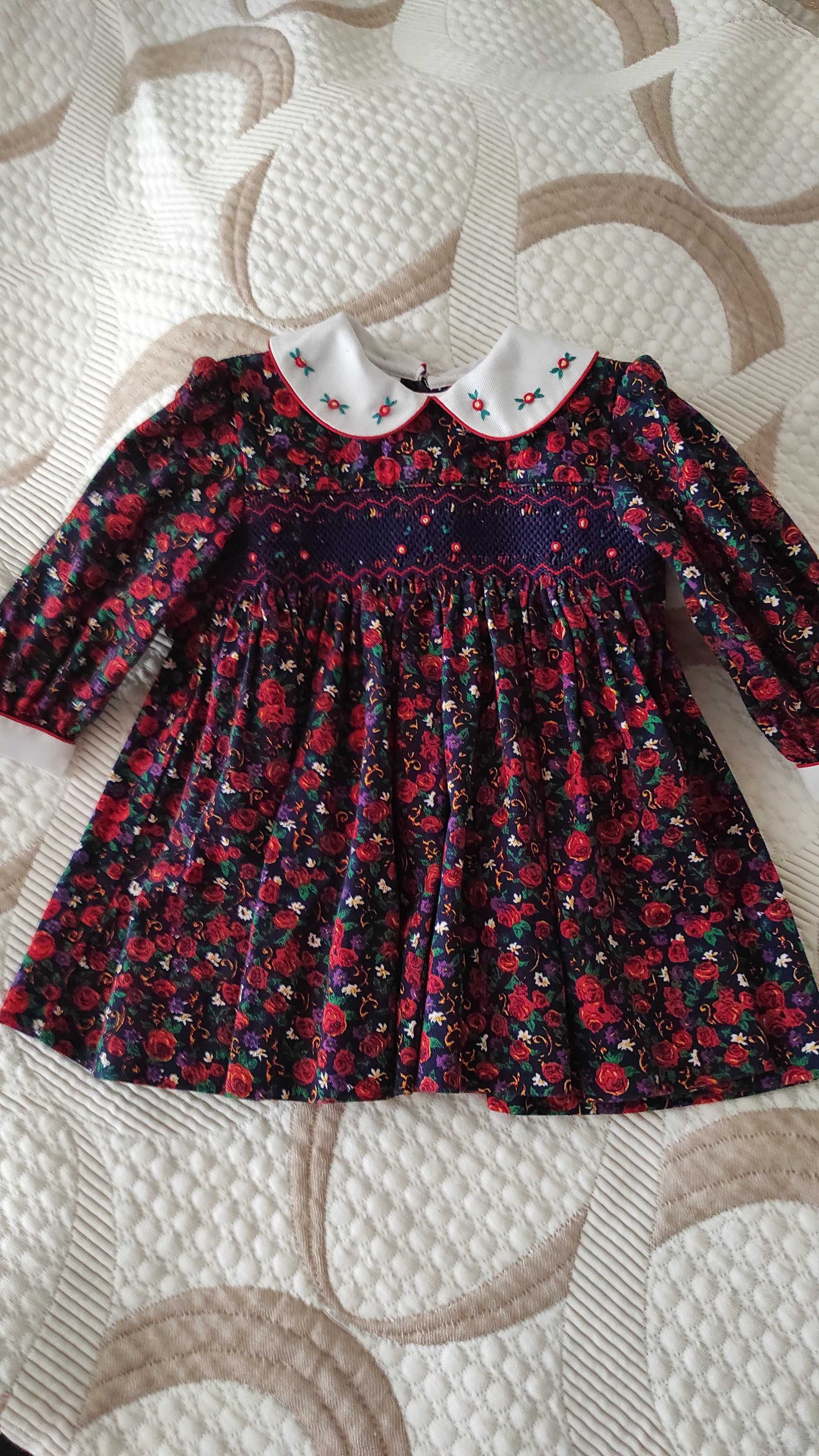 Детское платье от 1 года до 2 лет.