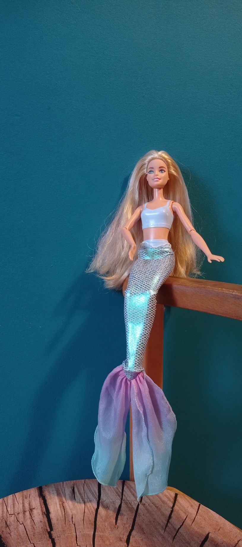 Mattel Barbie Genuine lalka syrenka włosy zmieniające kolor 2021 r.