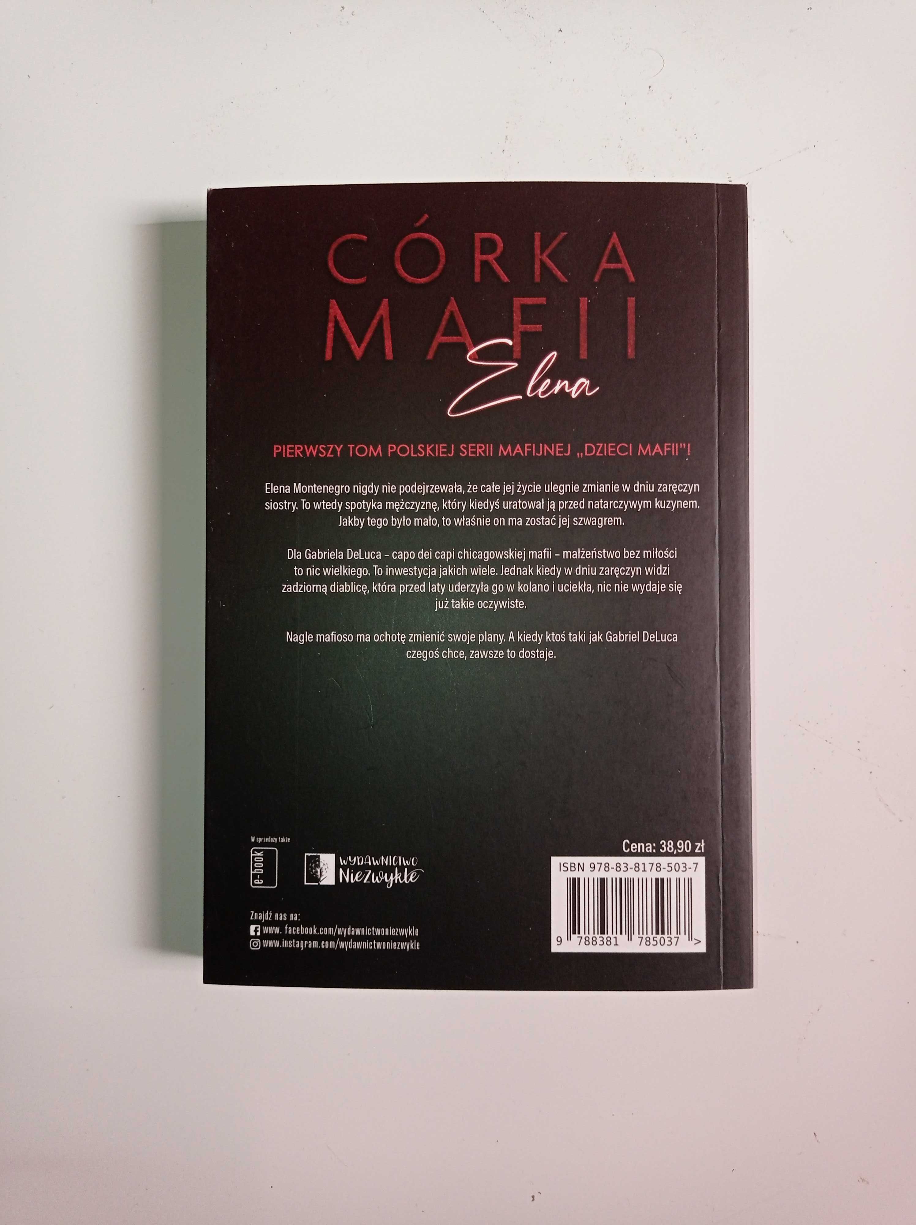 Córka mafii Elena - Aleksandra Możejko