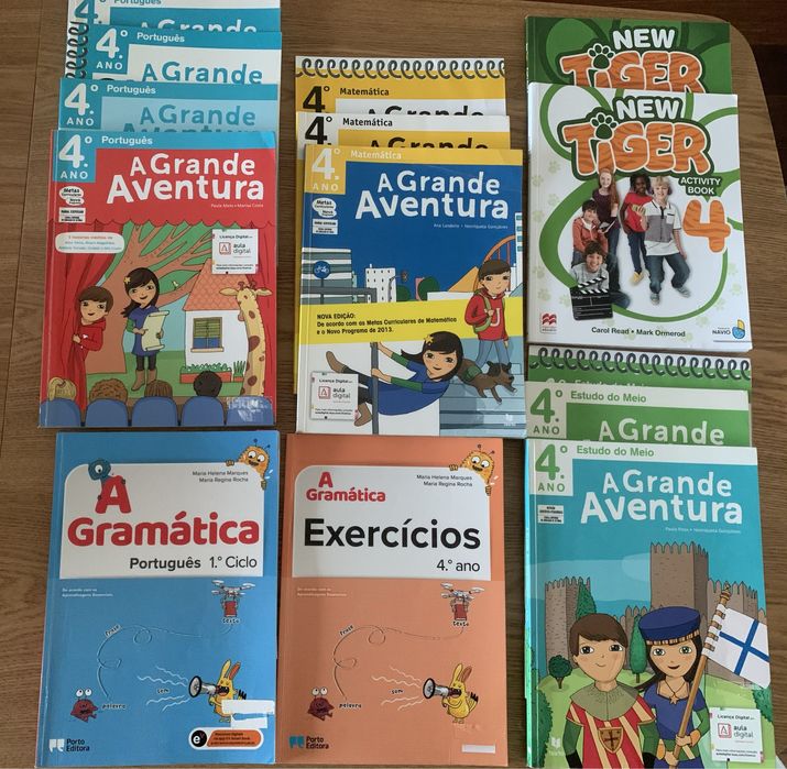 Manuais / livros - 4° ano