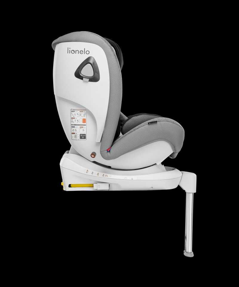 FOTELIK SAMOCHODOWY LIONELO BRAAM 0-36kg Isofix + Noga Stabilizująca