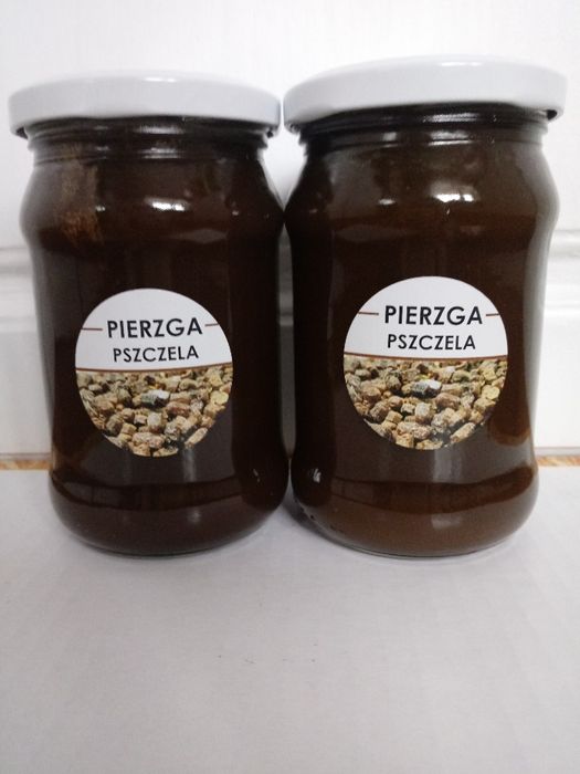 Pierzga w miodzie 20% 300 ml.