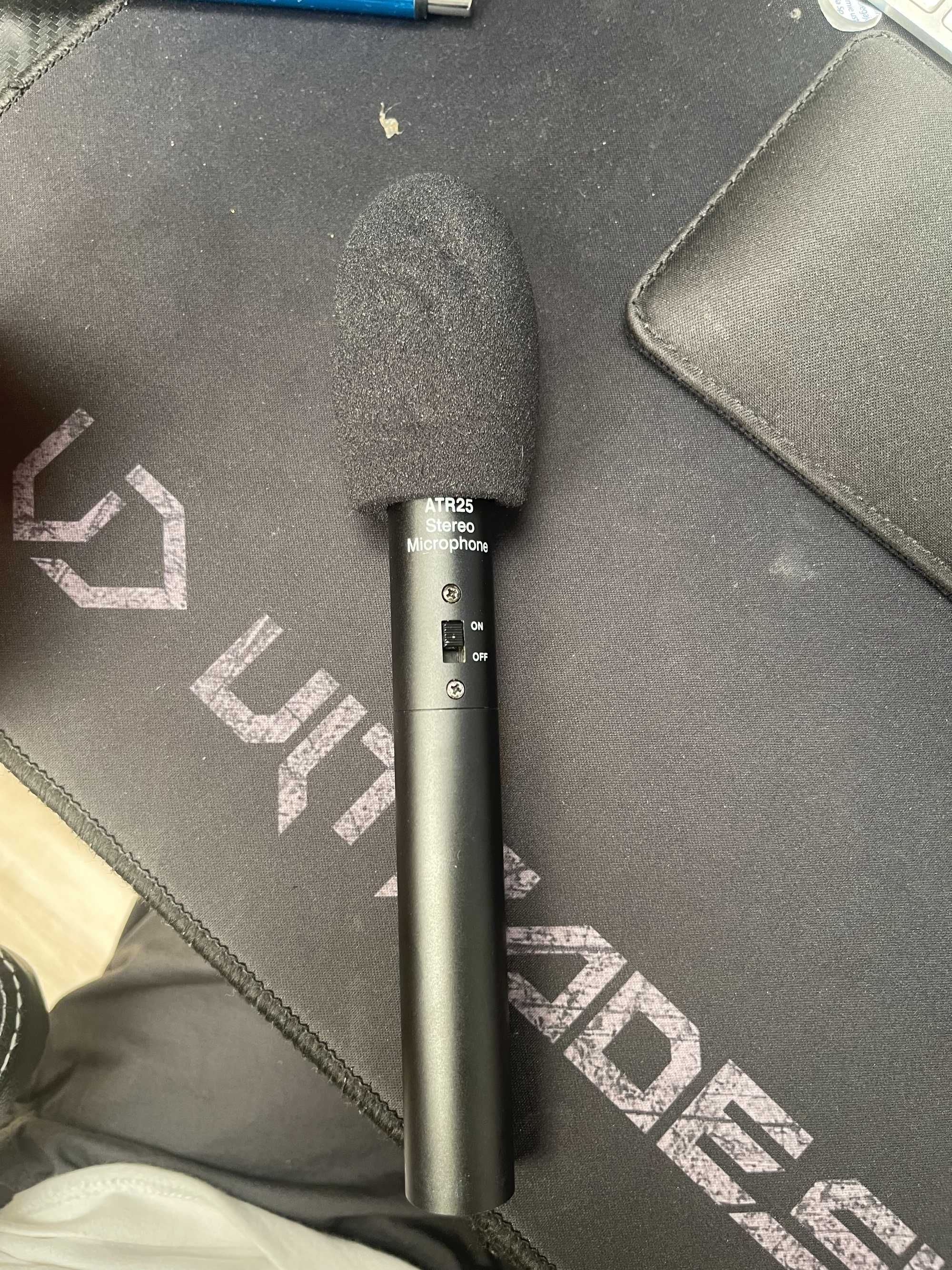 Mikrofon Audio-Technica ATR25 – stereo, pojemnościowy, na baterię