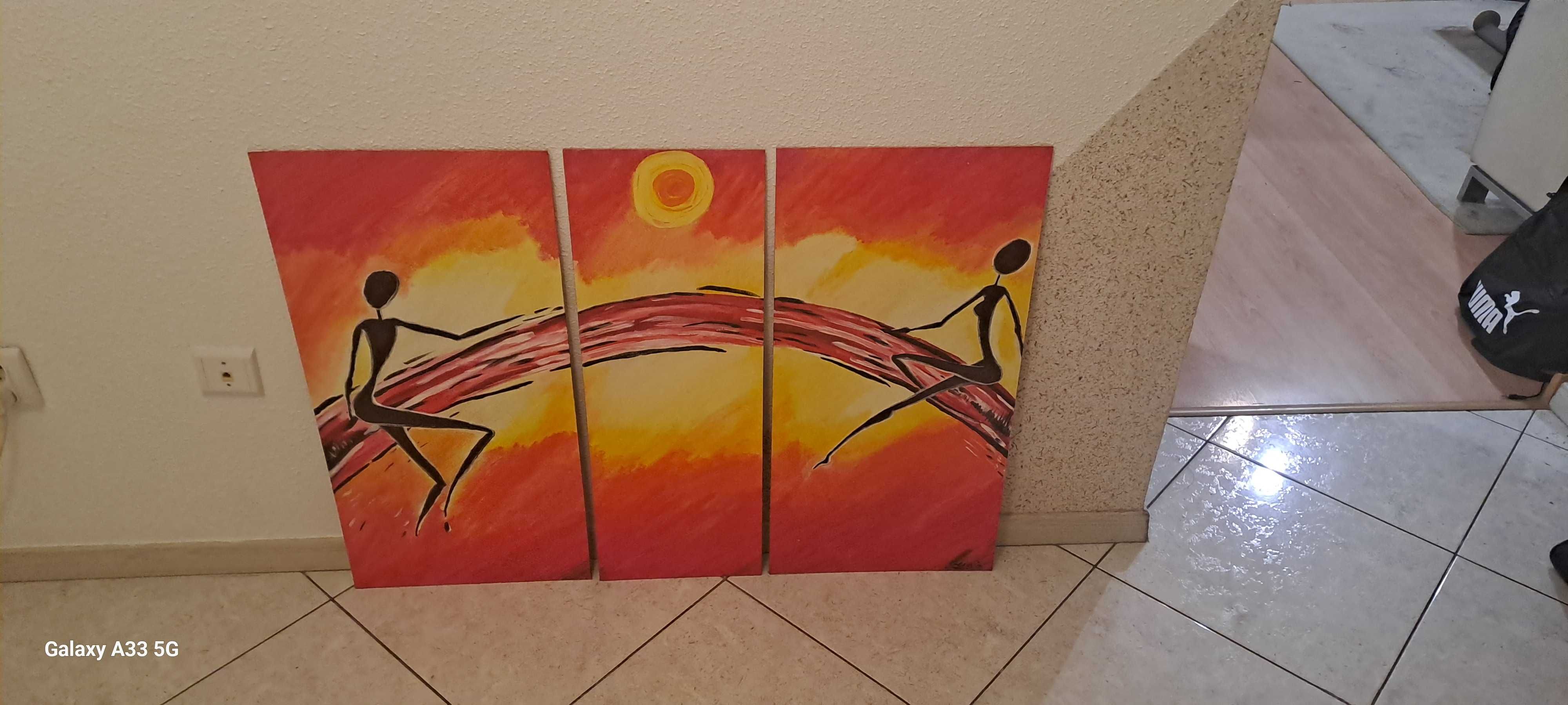 Obraz Tryptyk 95 x 70 cm