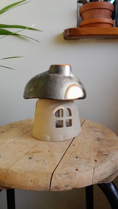 Ceramiczny lampion na świeczkę