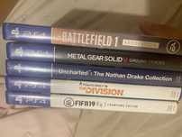Jogos ps4 5 jogos