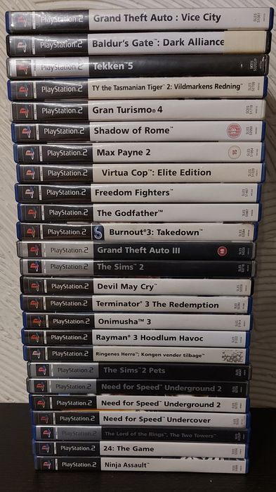 Gry Playstation 2 ps2 Zestaw 30 gier