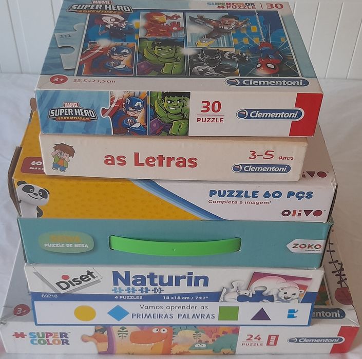 Jogos e Puzzles Educativos (a partir dos 3 anos)