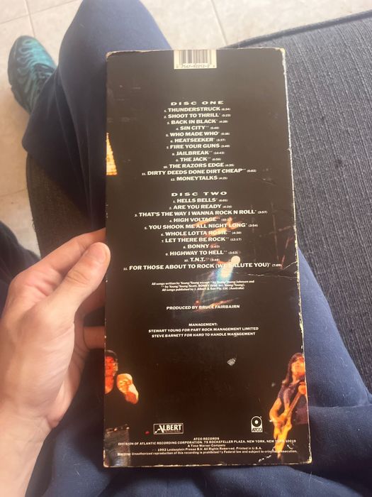 Edição especial ac/dc 1992