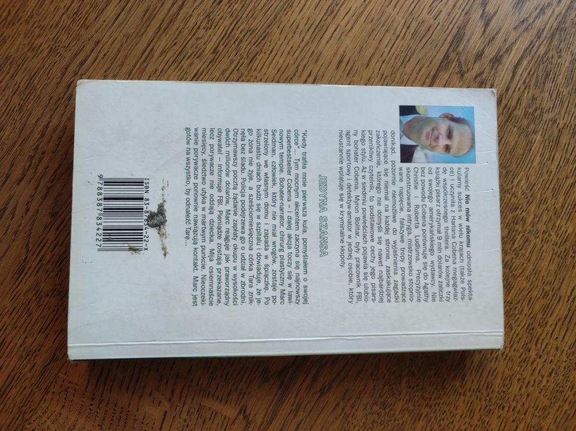 Jedyna szansa, Harlan Coben