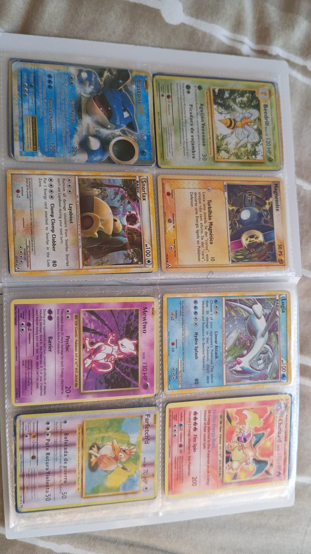 Cartas Pokémon 2007 a 2018